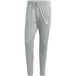 Adidas Heren essentials single jersey 3 strepen open hem tapered joggingbroek