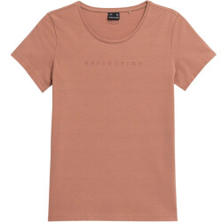 4F Dames h4z22 tekst regular t-shirt