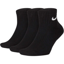 Nike Heren gewatteerde everyday enkelsokken (set van 3)