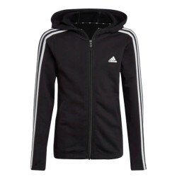 Adidas Kinder/kids essentials gestreepte hoodie met volledige rits