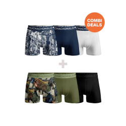 Muchachomalo Heren 3+3-pack boxershorts