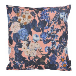 Gek op kussens! Sierkussen floral lila outdoor | 45 x 45 cm | katoen/polyester