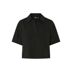 Pieces Pcfrida ss v-neck top d2d fsy