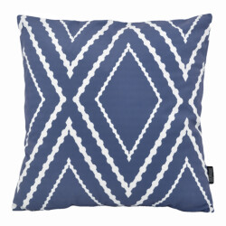 Gek op kussens! Yana blue | 45 x 45 cm | kussenhoes | katoen/polyester