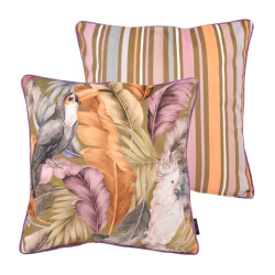 NOVÉE Sierkussen velvet noura paars | 45 x 45 cm | velvet/polyester