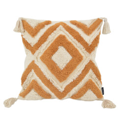 NOVÉE June boho terra | 45 x 45 cm | kussenhoes | katoen