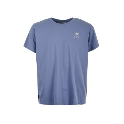 WATTS Unisex logo backprint t-shirt palm organisch katoen