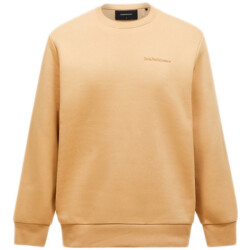 Peak Performance M original small logo crew sierra sand