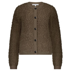 Red Button Boucle mud