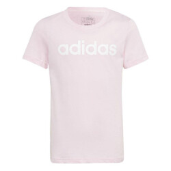 Adidas Katoenen slim t-shirt met lineair logo voor kinderen/kids essentials