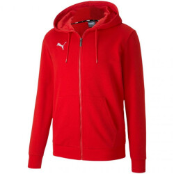 Puma Heren team goal 23 hooded casual full zip hoodie