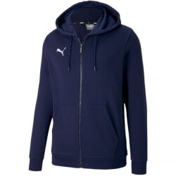 Puma Heren team goal 23 hooded casual full zip hoodie