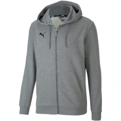 Puma Heren team goal 23 hooded casual full zip hoodie