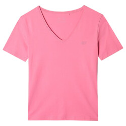 4F Dames f1649 v hals t-shirt