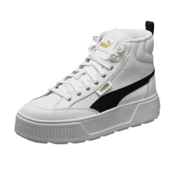 Puma Dames karmen leather mid cut trainers