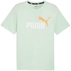 Puma Heren ess+ 2 col logo t-shirt