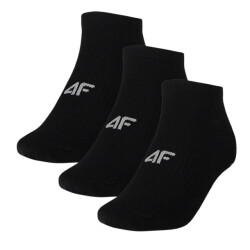 4F Enkelsokken met logo voor heren (set van 3)