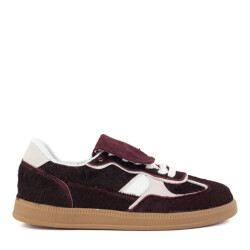 Babouche ira sneakers bordo wit lage sneakers dames