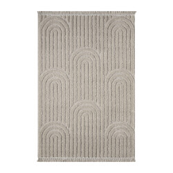 CaliCosy Vloerkleed rechthoekig met ingedrukte abstracte motieven janeiro