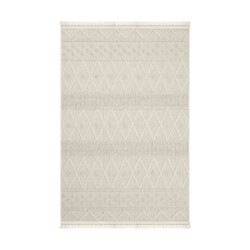 CaliCosy Vloerkleed rechthoekig en ecru met geometrische motieven hasir