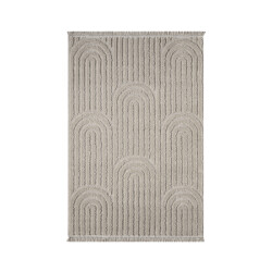 CaliCosy Vloerkleed rechthoekig met ingedrukte abstracte motieven janeiro