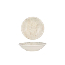 Bonna Serveerschaal nacrous porselein 9 cm (50cc) set van 2