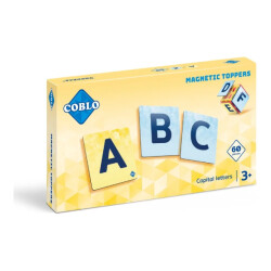Coblo Magneet letters 60 delig capital