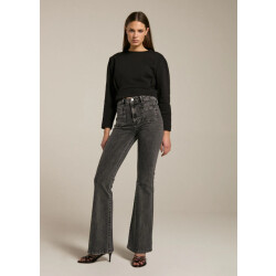 Homage to Denim Homage jane flared jeans h pockets