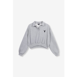 Alix The Label Polo sweater melee