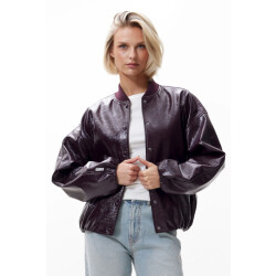 Catwalk Junkie 2503022418 tuck in varsity jacket