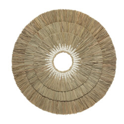 Bazar Bizar De mengdong muur deco naturel wit