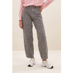 By-Bar Amsterdam 25518027 lew grey cheetah pants