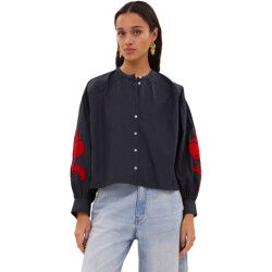 By-Bar Amsterdam Janet blouse midnight