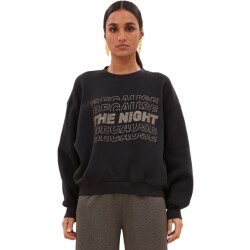 By-Bar Amsterdam Bibi nights sweater jet black