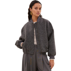 By-Bar Amsterdam Aleksi jacket dark grey