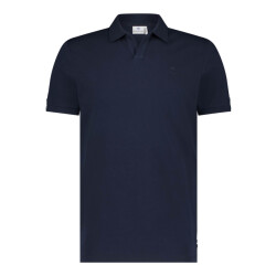 Blue Industry Polo met korte mouwen