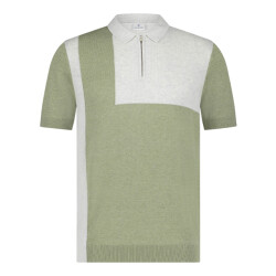 Blue Industry Polo met korte mouwen
