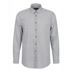 Bugatti Clothing casual overhemd met lange mouwen