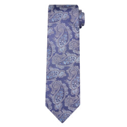 Eton Paisley woven silk tie