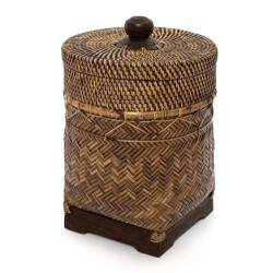 Bazar Bizar The bathroom bin basket natural brown