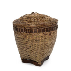 Bazar Bizar The colonial storage basket natural brown m