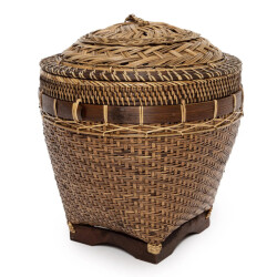 Bazar Bizar The colonial storage basket natural brown l