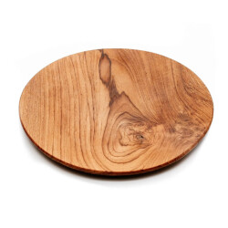 Bazar Bizar The teak root round plate xl
