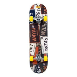 SMJ Sport Nummerplaat skateboard