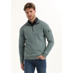 Gabbiano Heren sweater 775776 5703 teal blue