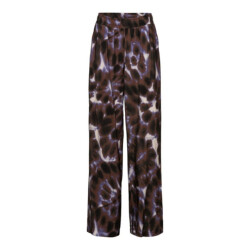 &Co Woman &co women broek nadine purple tie-dye iris multi