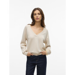 Vero Moda Vmhali ls v-neck top jrs ga boo