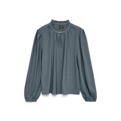 Vero Moda Vmani ls frill top wvn ga