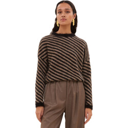 By-Bar Amsterdam Diagonal natural pullover biscuit