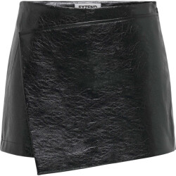 Only Onlrebel hw faux leather skort xt pnt black